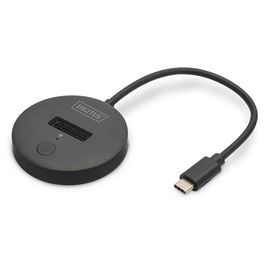 Digitus Docking Station USB-C a NVMe/SATA SSD Negro