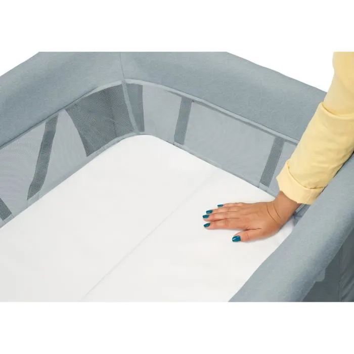 MAXI-COSI Swift ECO, Cama de viaje 3 en 1: Cuna, Cama y Parque, ligera y plegable, Desde el nacimiento hasta los 3,5 años, Beyond Grey