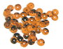 Innspiro Lentejuela plateada naranja 7mm 35gr