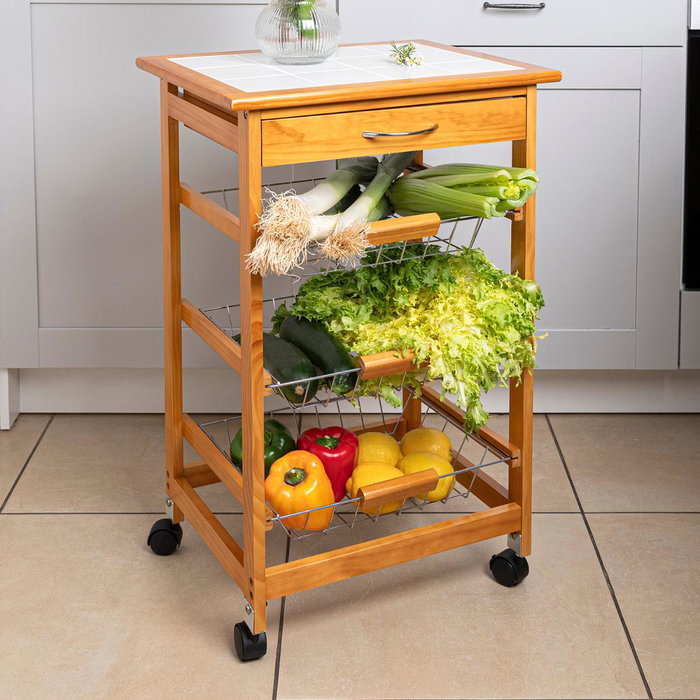 Carro Multiusos Garbo Quid 37x37x76 cm