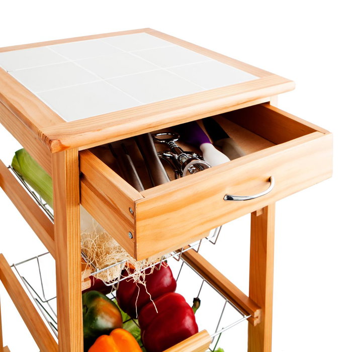 Carro Multiusos Garbo Quid 37x37x76 cm