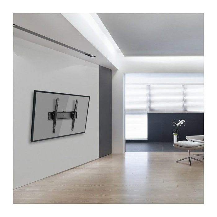 VALUE Wert TV-Wandhalterung neigbar für TV 32-55 Zoll (81-140 cm) bis 40 kg, 17.99.1219, VESA 200x200-400x400, schwarz