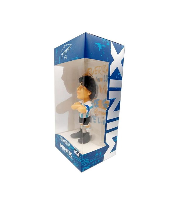 Minix Figura Coleccionable MN10257 de Diego Maradona con Camiseta de Argentina - Figura de Fútbol de 12 cm