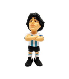 Minix Figura Coleccionable MN10257 de Diego Maradona con Camiseta de Argentina - Figura de Fútbol de 12 cm