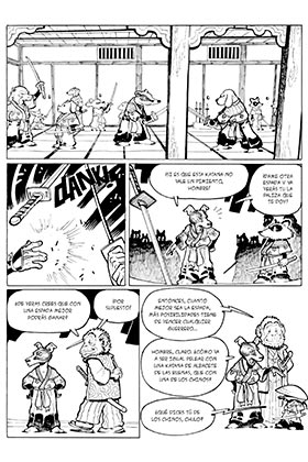 La Oveja Samurai 2. Bambu