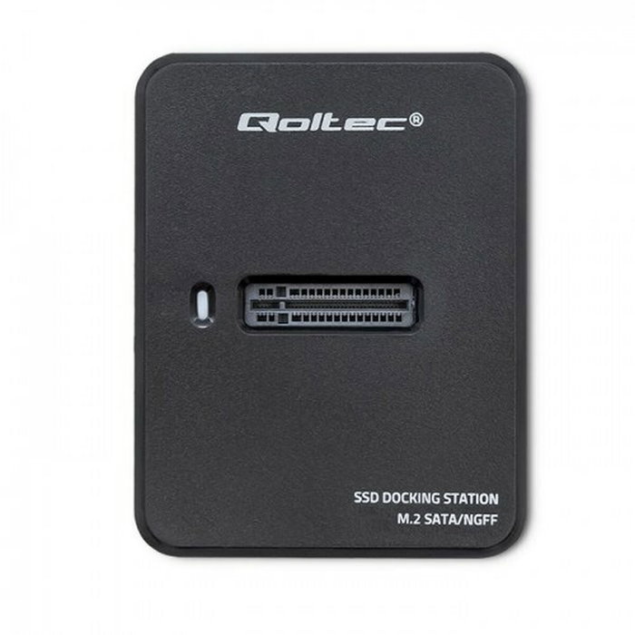 QOLTEC Estación de acoplamiento USB 3.1 Gen 1 Negro QOLTEC Estación de acoplamiento USB 3.1 Gen 1 Negro