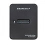 QOLTEC Estación de acoplamiento USB 3.1 Gen 1 Negro