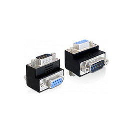 DeLOCK 65267 Adaptador de género Sub-D 9 pin a Sub-D 9 pin angulado 270°