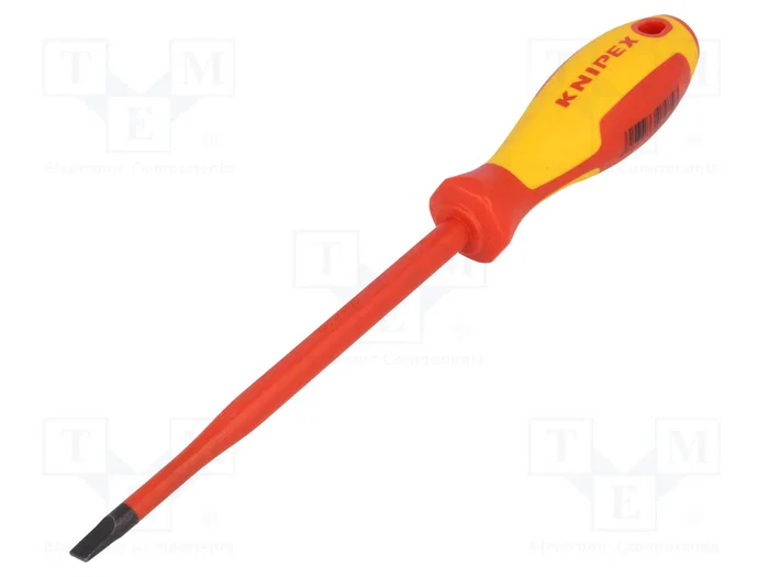 KNIPEX Destornillador plano aislado 6,5x1,2 mm KNIPEX Destornillador plano aislado 6,5x1,2 mm