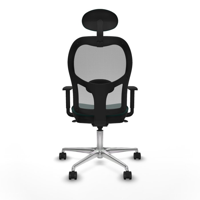 PIQUERAS Y CRESPO Silla de oficina Jorquera con mecanismo Sincro, Verde botella y Gris PIQUERAS Y CRESPO Silla de oficina Jorquera con mecanismo Sincro, Verde botella y Gris