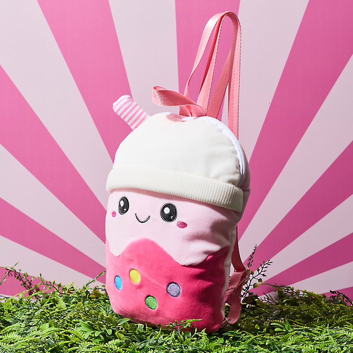 The Concept Factory Mochila Peluche B.Tea Rosa Kawaii Poliéster