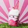 The Concept Factory Mochila Peluche B.Tea Rosa Kawaii Poliéster
