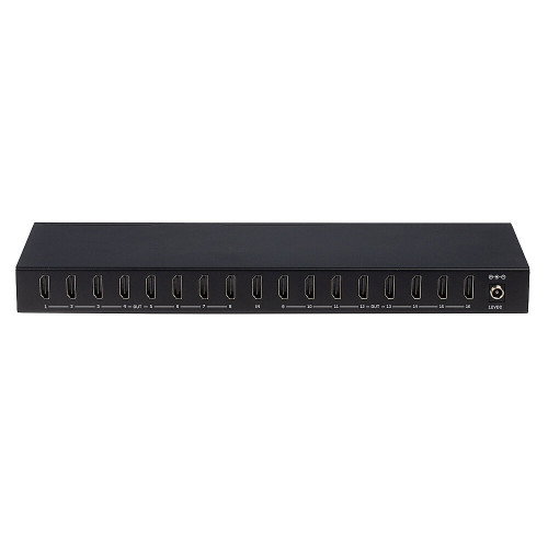 Lindy Splitter HDMI 38239 de 16 Puertos, 4K Ultra HD, Negro