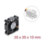DeLOCK Ventilador axial 5 V DC 35 x 35 x 10 mm negro