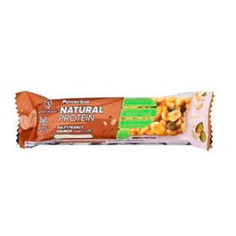 Power Bar Barritas de Proteína Natural Salty Peanut Crunch, 18 unidades