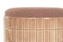 DKD Home Decor Reposapiés Mosaico Marrón