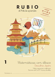 Cuaderno Rubio A4 Matematicas Con Abaco 1 - Descubre Japon (5-6 Años) (Set de 5)