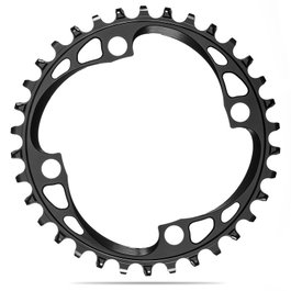 Absolute Black Plato redondo 34T 104 BCD Aluminio Negro Monoplato MTB