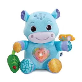 Vtech Baby Théo, Mi Hipopótamo de Peluche (Botellas de Plástico Recicladas) VTE3417765777059