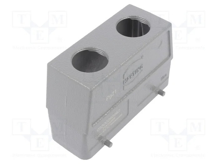 HARTING Han B Hood Top Entry HC 4 Pegs 2x PG 21 HARTING Han B Hood Top Entry HC 4 Pegs 2x PG 21