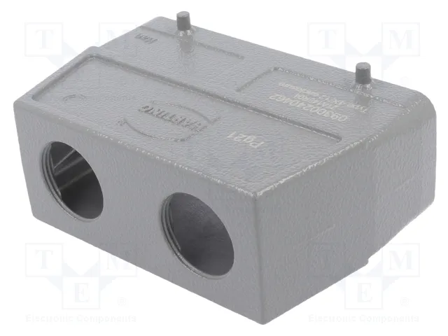 HARTING Han B Hood Top Entry HC 4 Pegs 2x PG 21 HARTING Han B Hood Top Entry HC 4 Pegs 2x PG 21