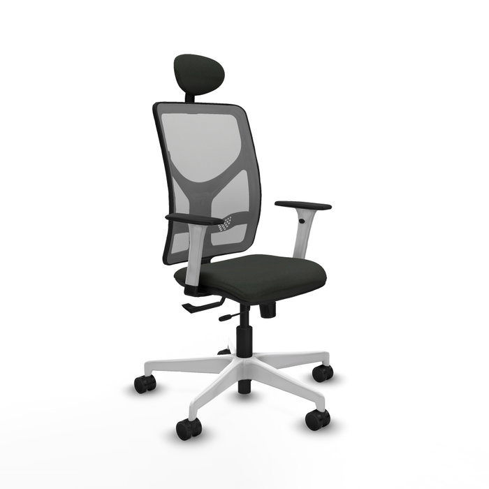 PIQUERAS Y CRESPO Silla de oficina Motilla con mecanismo Sincro/Traslack Negro y Gris PIQUERAS Y CRESPO Silla de oficina Motilla con mecanismo Sincro/Traslack Negro y Gris