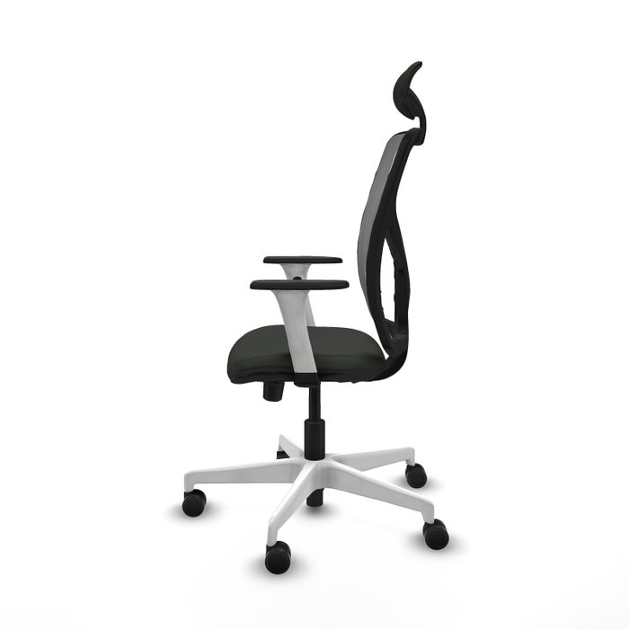 PIQUERAS Y CRESPO Silla de oficina Motilla con mecanismo Sincro/Traslack Negro y Gris PIQUERAS Y CRESPO Silla de oficina Motilla con mecanismo Sincro/Traslack Negro y Gris