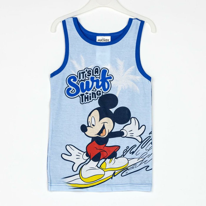 Cerdá Pijama de Tirantes Mickey Single Jersey Azul Talla 6 Años