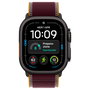 Apple Watch Ultra 4 Titanium Cellular 49mm Schwarz (Trail Loop burgunder) S/M