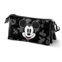 Karactermania Estuche Portatodo Triple Mickey Mouse Year Negro