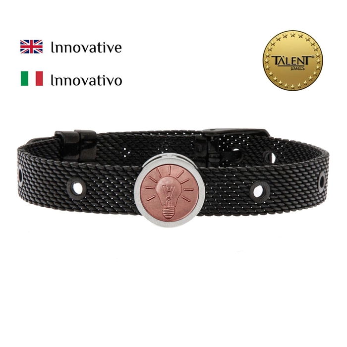 Pulsera Unisex Innovative Talent Jewels TJA-5-08-02-2-235 Negro