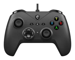 Msi force gc200 mando y volante negro usb gamepad analógico/digital android, pc
