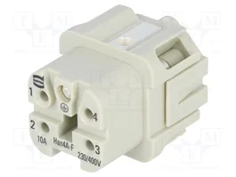 Harting HART Steckdosen-Einsatz 09200042711 HAN4A-F