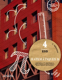 ANAYA, MATEMÀTIQUES 4T.ESO. ACADEMICS. OPERACIÓ MON. VALENCIA 2023