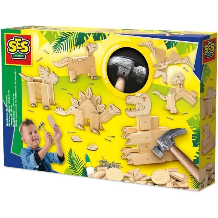 Ses Creative Kit de Carpintería Dinosaurios Ses Creative Kit de Carpintería Dinosaurios