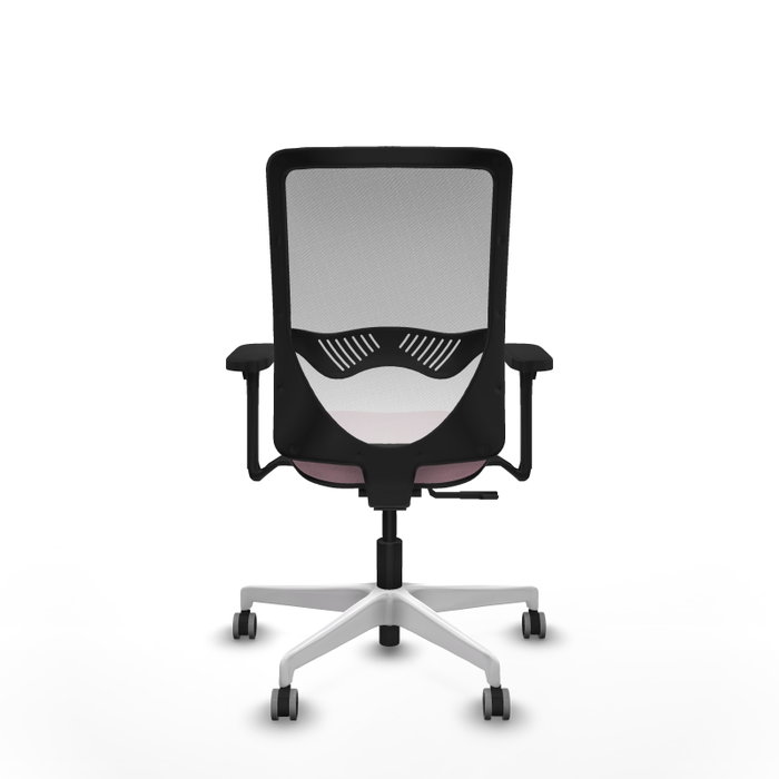 PIQUERAS Y CRESPO Silla de Oficina Zulema Rosa y Blanco con Mecanismo Sincro PIQUERAS Y CRESPO Silla de Oficina Zulema Rosa y Blanco con Mecanismo Sincro