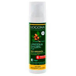 LOGONA Fluido Especial Puntas Argán 75 Ml Tratamiento Reparador y Reductor de Puntas Abiertas y Encrespamiento Vegano Certificado Natrue