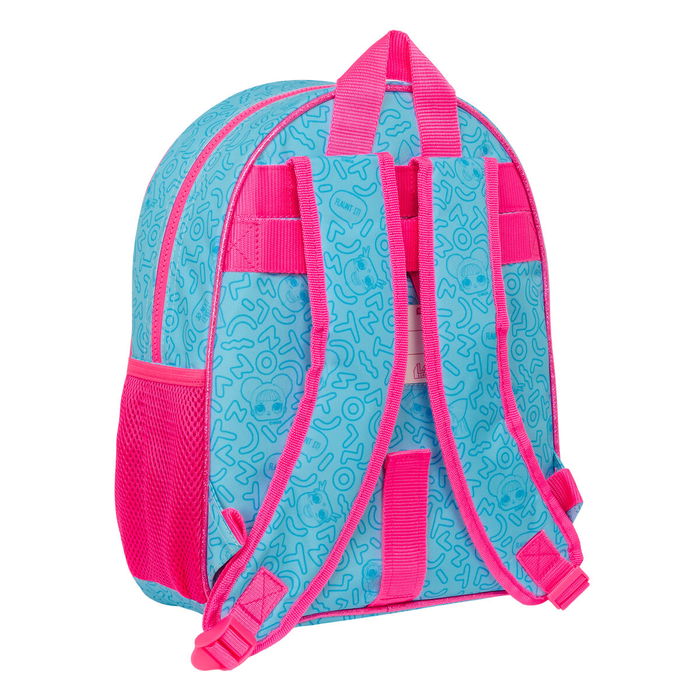 Mochila Escolar LOL Surprise! Divas Azul 28 x 34 x 10 cm