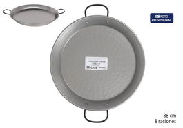 Inde Paellera Pulida 38 cm 8 Raciones (8 Unidades)