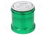 AUER SIGNAL Eco Modul 70 Señalizador Luminoso Verde IP66