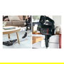 Bosch BSS715FRSH - Aspiradora escoba 2 en 1 sin bolsa, color negro y plata, 0.3L, para seco, batería 18V 5Ah extraíble, carga rápida, con cepillo para alfombra y suelo