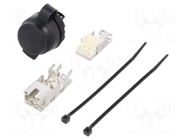 WEIDMÜLLER Tomacorriente RJ45 FrontCom Negro IP65