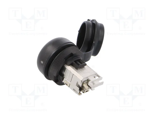 WEIDMÜLLER Tomacorriente RJ45 FrontCom Negro IP65 WEIDMÜLLER Tomacorriente RJ45 FrontCom Negro IP65