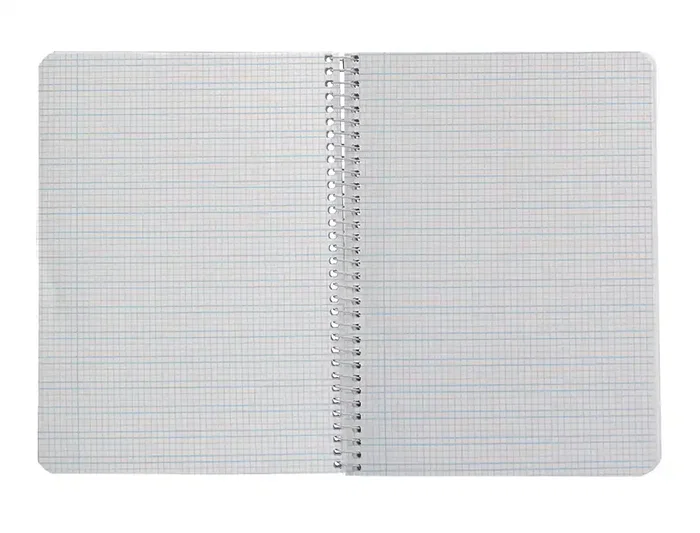 Liderpapel Cuaderno Espiral A5 Pautaguía Tapa Blanda 40 Hojas 75gr Cuadro Pautado 2.5mm Color Amarillo