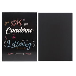 Bismark Cuaderno Lettering A4 Negras 80 g/m² - 50 Hojas - Ref. 328629