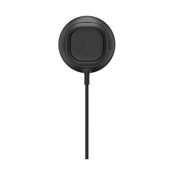 Belkin UltraCharge Ladepad Qi2 25W WIA013hqBK - Cargador Inalámbrico Rápido Compatible con iPhone, Google Pixel y AirPods