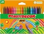Plastidecor Ceras Plásticas de Colores Surtidos, 24 Unidades