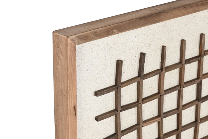 DKD Home Decor Cuadro de Madera Reciclada de Pino Beige 62x4x82 cm DKD Home Decor Cuadro de Madera Reciclada de Pino Beige 62x4x82 cm