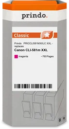 Prindo Cartucho de tinta magenta Classic XXL PRICCLI581MXXLC