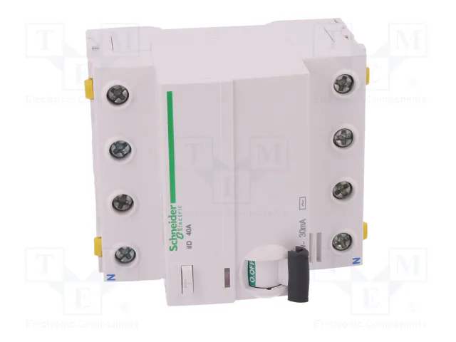 SCHNEIDER ELECTRIC Interruptor diferencial ACTI9 RCD 4 polos 40A 30mA